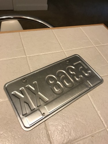 GEORGIA ON MY MIND   LICENSE PLATE/TAG ~5368 XK~ BALDWIN