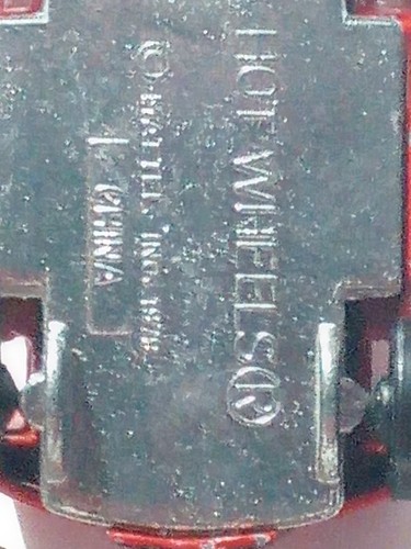 Hot Wheels 1979 Forklift Marcus Construction