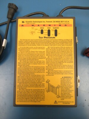 STI LCC-FB-AC1-U 70027-1000 Light Curtain Control Box
