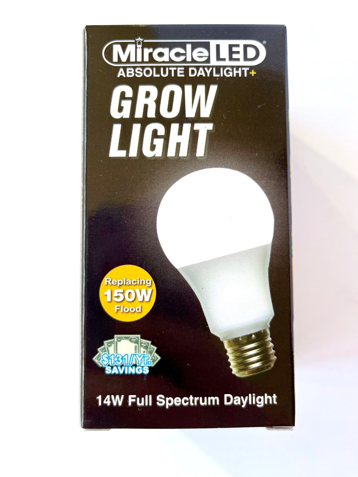 Grow Light-14 W Replacing 150 W Flood-saves Money!