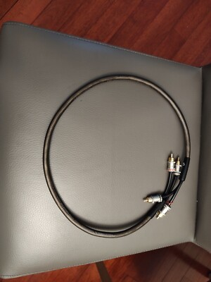 KnuKonceptz Krystal OFC Twisted Pair 1M 3ft 2 channel RCA cable