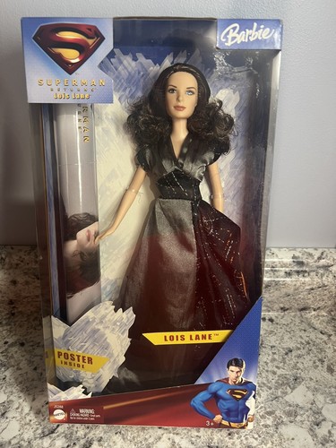 2005 Mattel Lois Lane Barbie Doll Superman Returns  DC Comics Warner Bros J5288