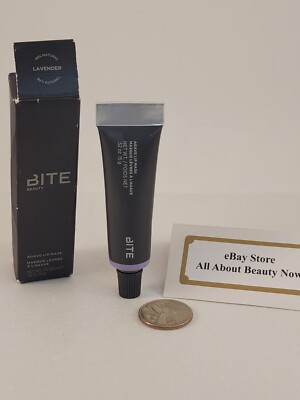 BITE BEAUTY Agave Lip Mask ORIGINAL Formula LAVENDER 0.52 oz Full Size SEALED