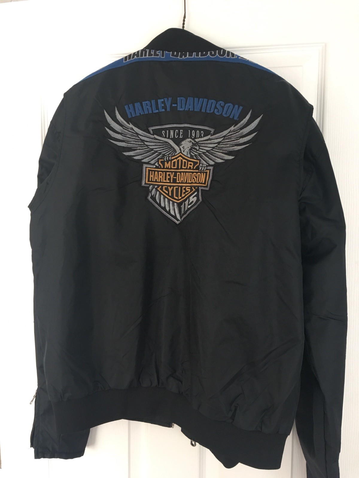 Harley-Davidson Men's 115th Anniversary Bomber Jacket 98585-18VM--NEW w/o tags