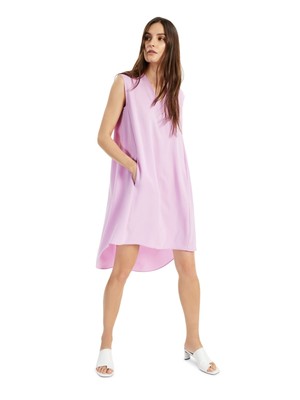 

ALFANI Женское фиолетовое платье хай-лоу без рукавов с V-образным вырезом выше колена, Фиолетовый