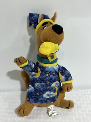 Cartoon Network Plush Scooby Doo Bedtime Scoob Slipper 8'' PREOWNED PLUSH TOY