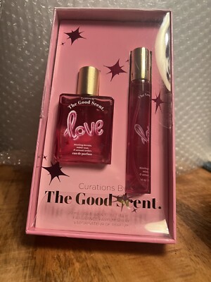 Curations By The Good Scent Love Eau de Parfum Spray 2pc Set New In The Box