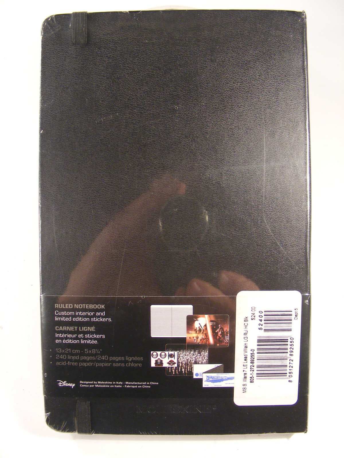 Star Wars Kylo Ren - Limited Ed Moleskine Lined Notebook  5 x 8.5