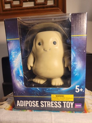  New Doctor Who BBC Adipose Character Stress Toy Open Box