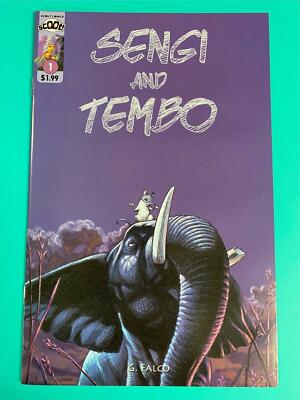 SENGI and TEMBO # 1 Comic ~ ELEPHANT ~ SAVANNAH ~ FEEL GOOD STORY