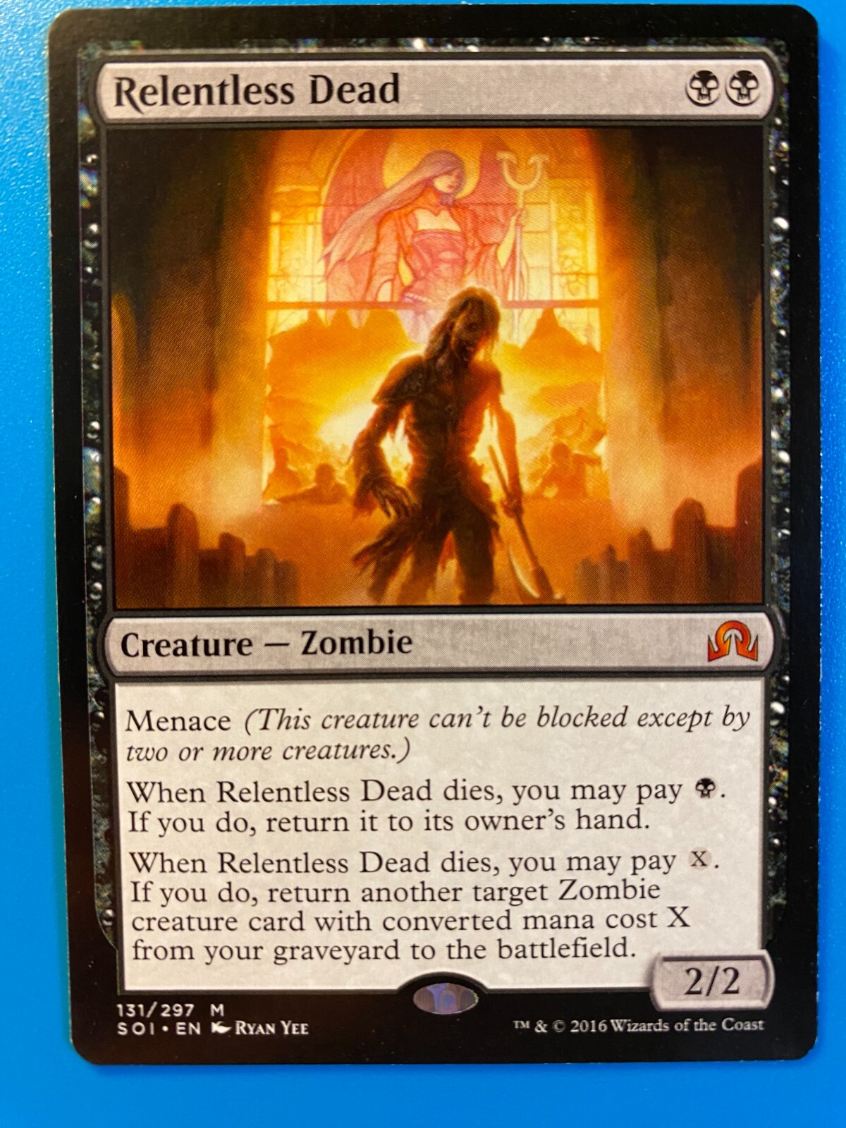 *Relentless Dead 1x FOIL SOI MTG Shadows Over Innistrad Mythic MINT black *Relentless Dead 1x FOIL SOI MTG Shadows Over Innistrad Mythic MINT black
