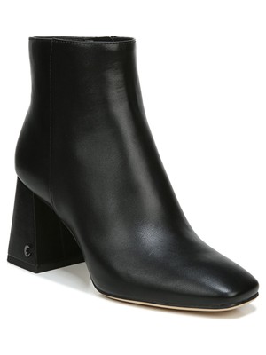 Женские расклешенные пинетки CIRCUS BY SAM EDELMAN черного цвета с квадратным носком, 12 М