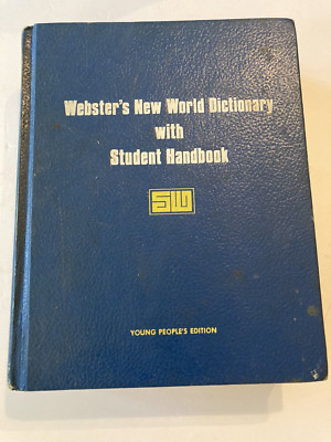 Webster's New World Dictionary with Student Handbook Concise Edition 1978