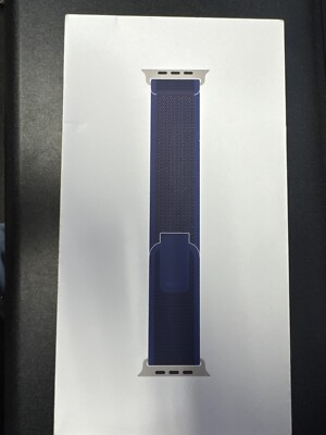 Genuine Apple Trail Loop Band for Watch Ultra/Ultra 2 Blue M/L (49mm) Blue