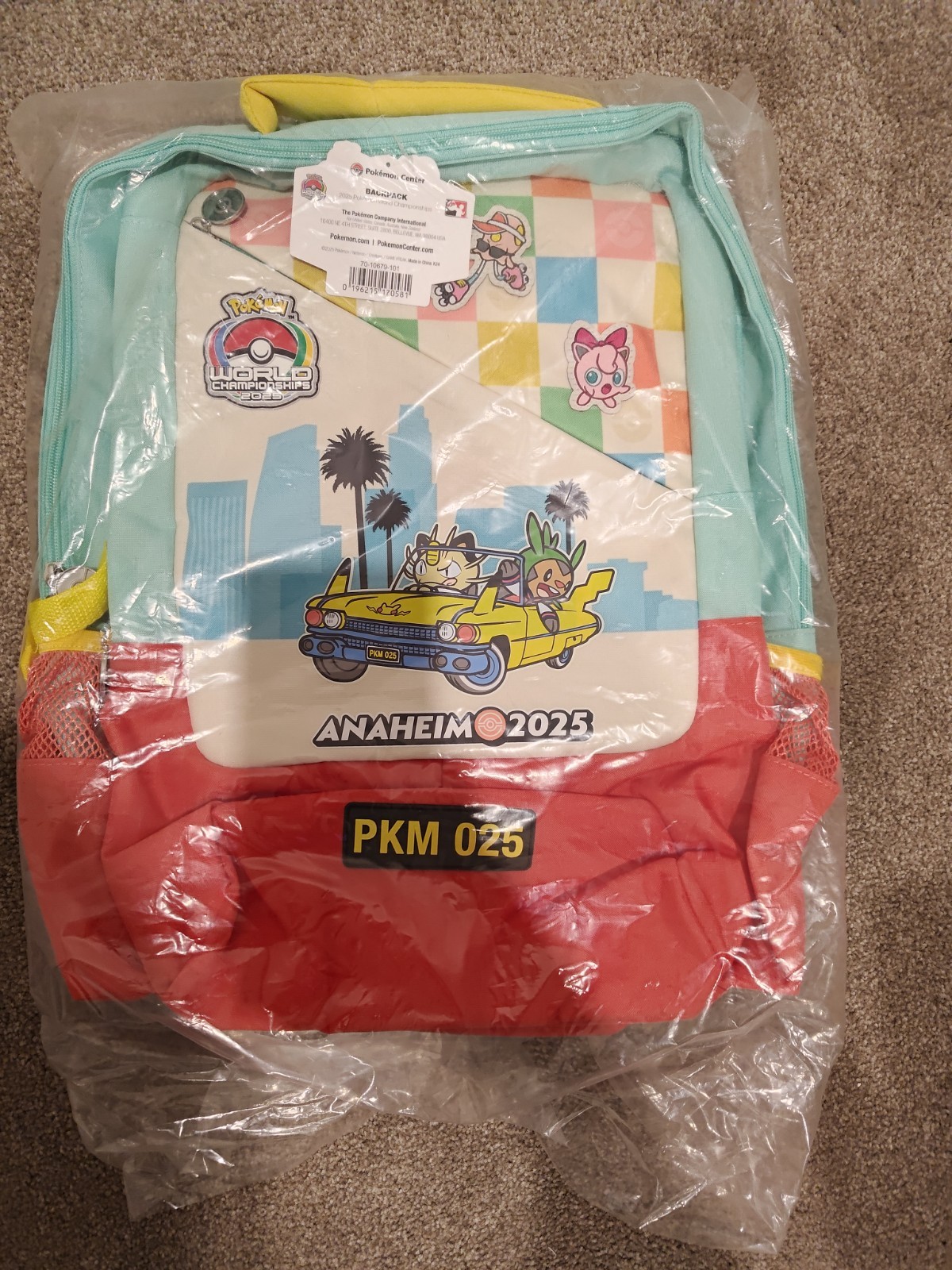 Pokemon World Championships 2025 Anaheim Exclusive Pikachu