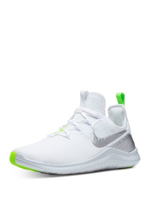 

Женские кроссовки NIKE White Pull Tab Free Tr 8 с круглым носком на танкетке, Белый, 942888