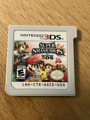 Super Smash Bros. Nintendo 3DS Cartridge Only, Authentic, Tested And Working