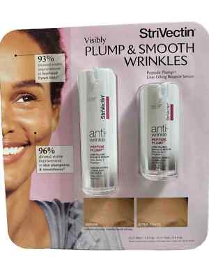 StriVectin Anti-Wrinkle Peptide Plump Line Filling Bounce Serum 1.0 fl oz + 0.5