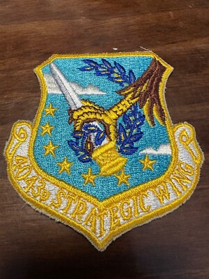 Vintage USAF 4043rd Strategic Wing Patch - Wright Patterson AFB