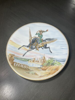 Haviland Liliane Tellier Le Cheval Magique Collector Plate /LIMOGES FRANCE