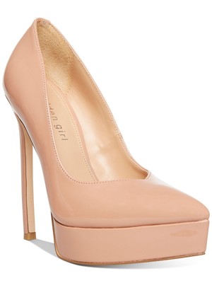 

Женские бежевые туфли-лодочки MADDEN GIRL 1 на платформе Lidia Toe Stiletto без шнуровки 10 м, Бежевый, LIDI01J1