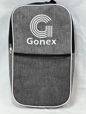Gonex Pickleball Portable Bag Sized for Paddles and Balls USAPA EUC Gray Zipper