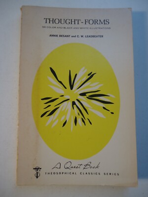 THOUGHT-FORMS by Annie Besant & C.W. Leadbeater  *RARE* ALTERNATIVE PHILOSOPHY