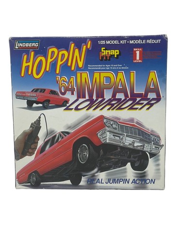 1998 Lindberg 1/25 Hoppin' '64 Impala Lowrider Model Kit