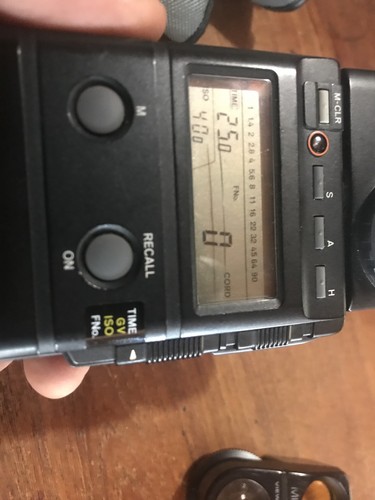 Minolta Flash Meter IV W/ Spot Finder and Case EXC!!