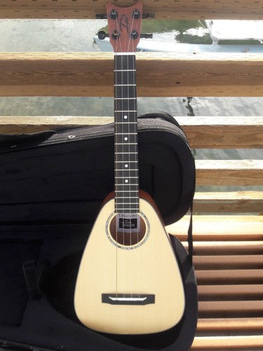 Romero Creations Tiny Tenor Spruce / Mahogany with New Romero Case