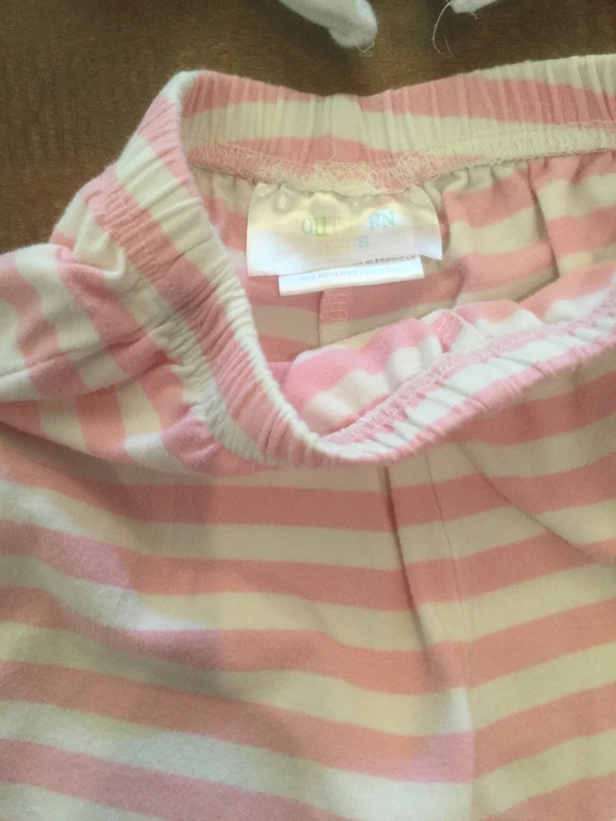 Southern Tots knit playset pink white striped shorts, shirt w/ horse 3T