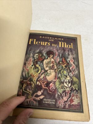 Les Fleurs du Mal ~ CHARLES BAUDELAIRE ~ First Edition 1868 1st Flowers of Evil