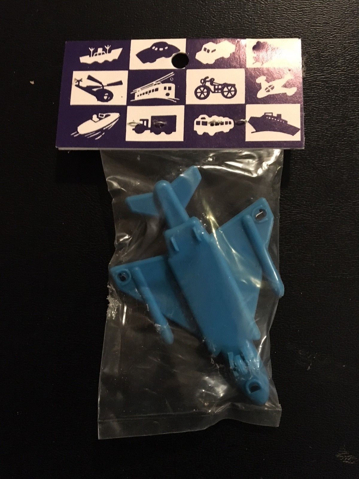 1960's Lucky Toy Miniature Jet in Original Bag & Header Card