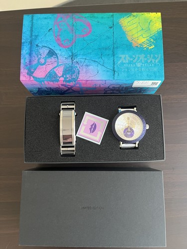 Pre-owned Sony Jojo's Bizarre Adventure Enrico P Edition Wena3 Smart Watch Limited Of 1000