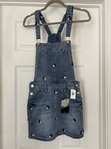 【LEE x Disney】23SS Mickey Mouse Overalls Denim Skirt $_12.JPG?set_id=880000500F