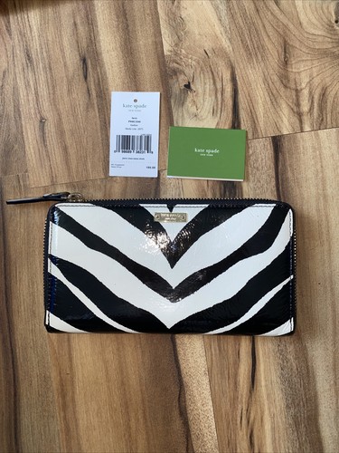 kate spade NEW YORK - ゆき Kate Spade Zip Around Wallet Lacey PWRU2588 Fanfare Black