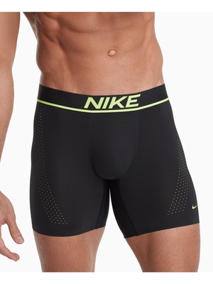 NIKE Intimates Black Four Way Stretch Smooth Bonded Hems Boxer Brief Underwear M