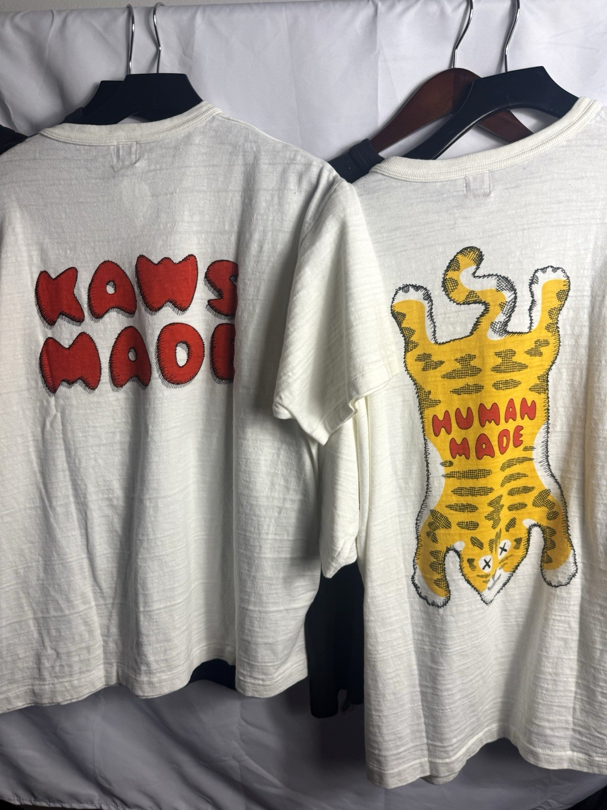 HUMAN MADE × KAWS T-SHIRT 2XL HUMAN MADE x KAWS Made Graphic T-Shirt #1 Black White