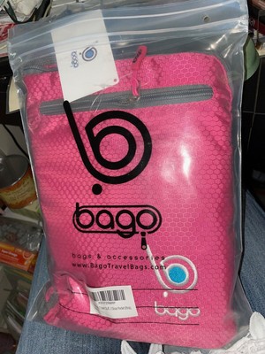 BAGO Travel Bag 40L Duffle Carry On Tote Bag Overnight Weekender Pink NEW