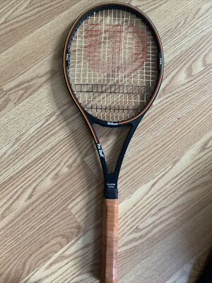 ★Wilson テニスラケット Pro Staff サンプラス85 中古】ウィルソン プロ スタッフ 85【トップバンパー割れ有り