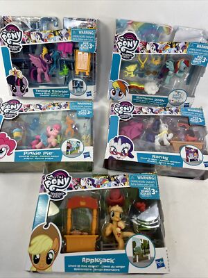 MLP Friendship is Magic Lot of 5 Pinkie Pie Rarity Twighlight Sparkle new 2017