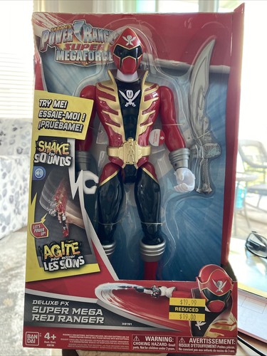 【未使用品】BANDAI POWER RANGERS MEGAFORCE レッド Power Rangers Megaforce _ Red Ranger _ (MOC) | eBay