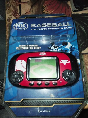 FOX SPORTS Electronic Baseball Handheld Game MLB 2011 Excalibur ***BRAND NEW***