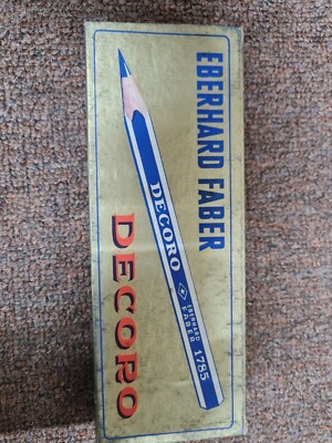 EBERHARD FABER DECORO Vintage Pencils Made in Germany