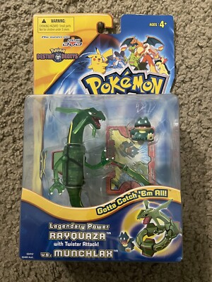 ULTRA RARE | Pokemon Destiny Deoxys Legendary Rayquaza Hasbro Tomy 2005 Sealed