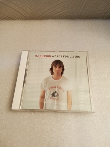 Words for Living by P.J. Olsson (CD, 2000, Sony Music
