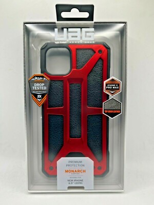 UAG Urban Armor Gear Monarch Series Case for iPhone 11 Pro Max (6.5'') - Crimson