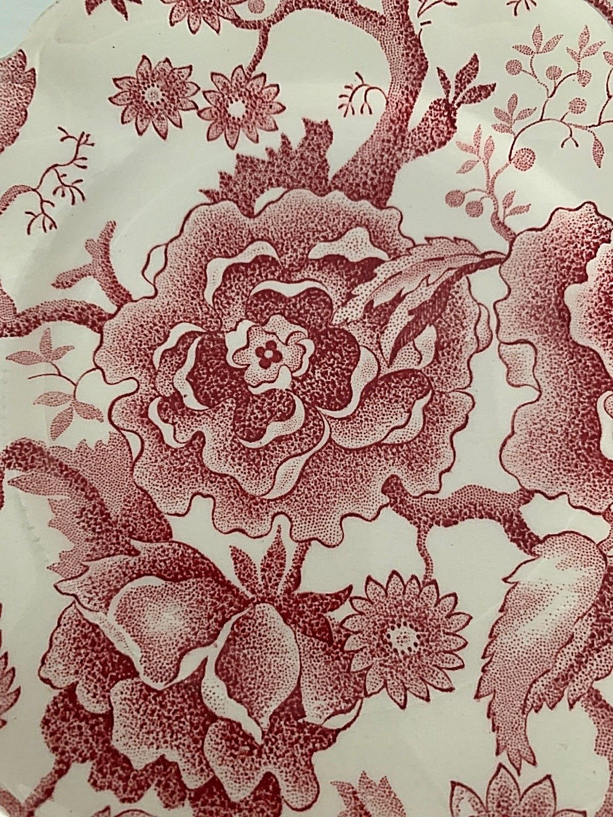 Vintage Johnson Bros English Chippendale Bread and Butter Plate