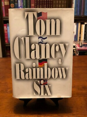 RAINBOW SIX by Tom Clancy (John Clark) LIMITED EDITION - 1ST EDITION - 2ND PRINT