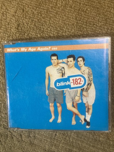 Blink 182 - What's My Age Again? - Single - RARE Import CD2